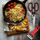 cut up bread and pasta