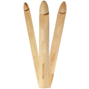 three crochet hooks