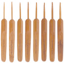 group of crochet hooks