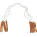 Circular Bamboo Knitting Needles Set: 15 Sizes
