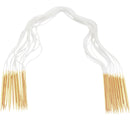 Circular Bamboo Knitting Needles Set: 15 Sizes