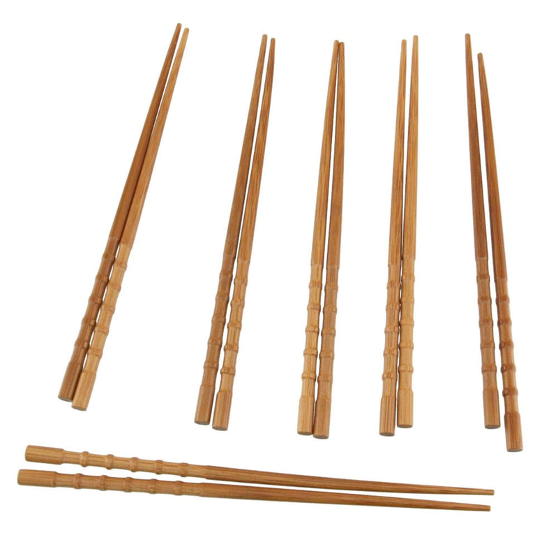 knobby bamboo chopsticks pairs