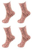 Assorted Fuzzy Knobby Socks