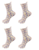 Assorted Fuzzy Knobby Socks