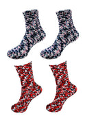 Assorted Fuzzy Knobby Socks