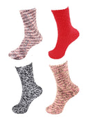 Assorted Fuzzy Knobby Socks