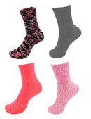 Assorted Fuzzy Knobby Socks