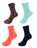 Assorted Fuzzy Knobby Socks