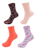 Assorted Fuzzy Knobby Socks