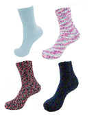 Assorted Fuzzy Knobby Socks