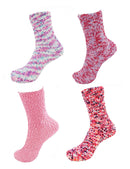 Chirpy Socks Fuzzy Knobby Socks - Super soft and unique knobby texture with multi color designs