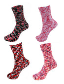Assorted Fuzzy Knobby Socks
