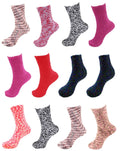 Assorted Fuzzy Knobby Socks