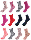 Assorted Fuzzy Knobby Socks