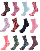 Assorted Fuzzy Knobby Socks