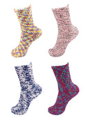 Assorted Fuzzy Knobby Socks