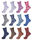 Assorted Fuzzy Knobby Socks