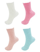 Assorted Fuzzy Knobby Socks