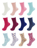 Assorted Fuzzy Knobby Socks