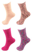 Assorted Fuzzy Knobby Socks