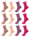 Assorted Fuzzy Knobby Socks