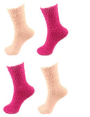 Assorted Fuzzy Knobby Socks