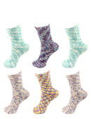 Assorted Fuzzy Knobby Socks