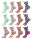 Assorted Fuzzy Knobby Socks