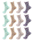 Assorted Fuzzy Knobby Socks