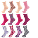 Assorted Fuzzy Knobby Socks