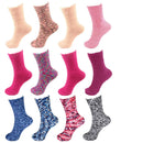 Assorted Fuzzy Knobby Socks