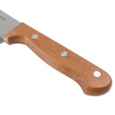 Smooth Blade Oak Handle