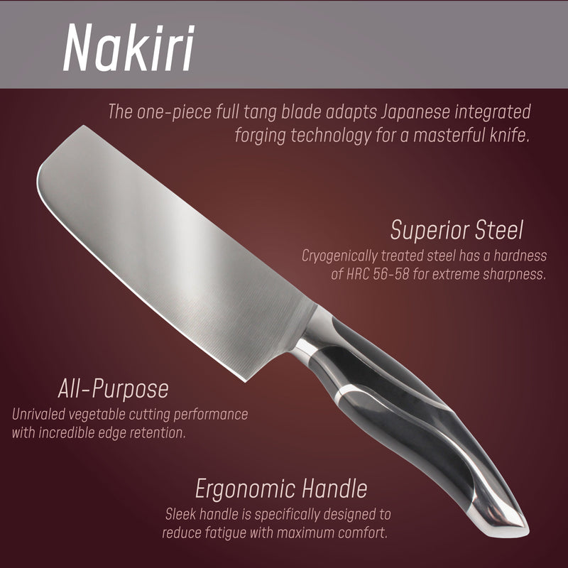 Vegetable Nakiri Cleaver/Knife 7.5