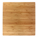 Grooved Flat Square Bamboo Cutting Board 20" x 20" x 0.75"