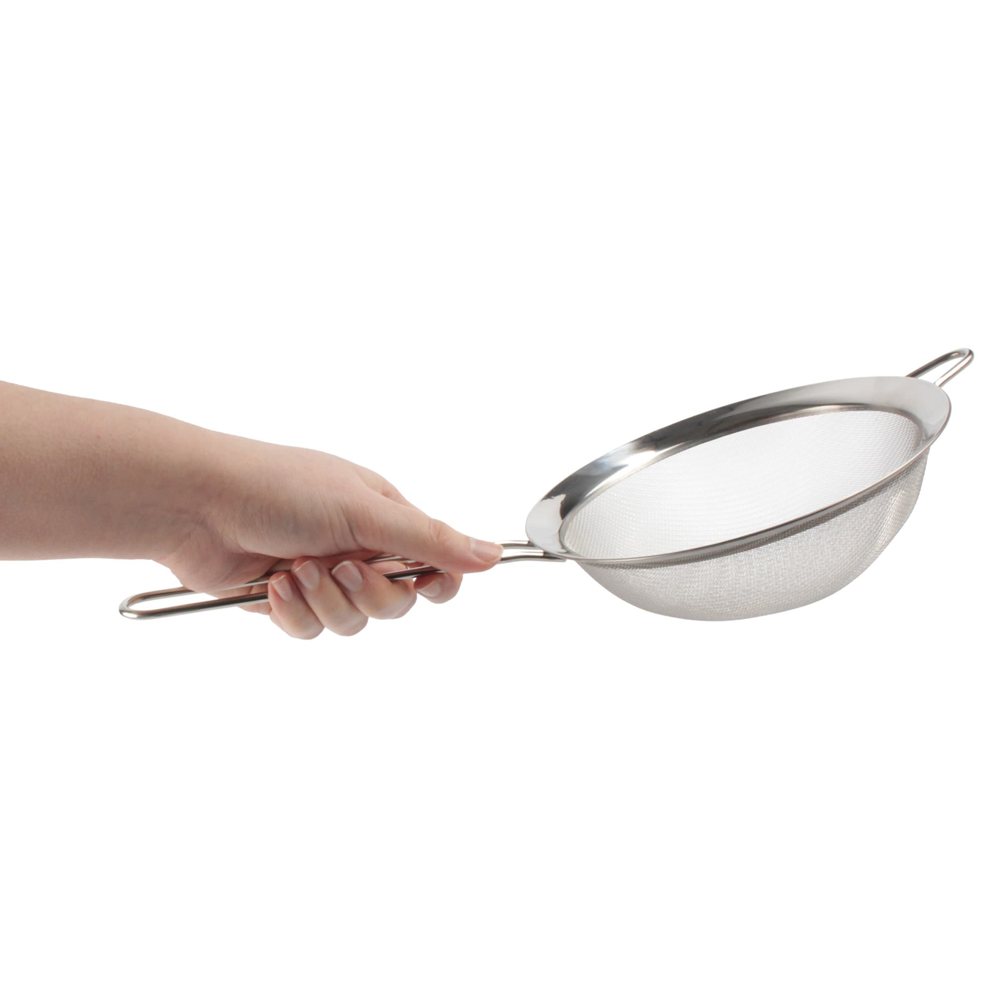 large handle tea strainer