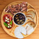 Round 5 Compartment Bamboo Serving Tray