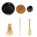 Matcha Chawan Matcha Bowl, Tea Whisk, Chashaku, Spoon, Matcha Holder, Bamboo Coaster Starter Set