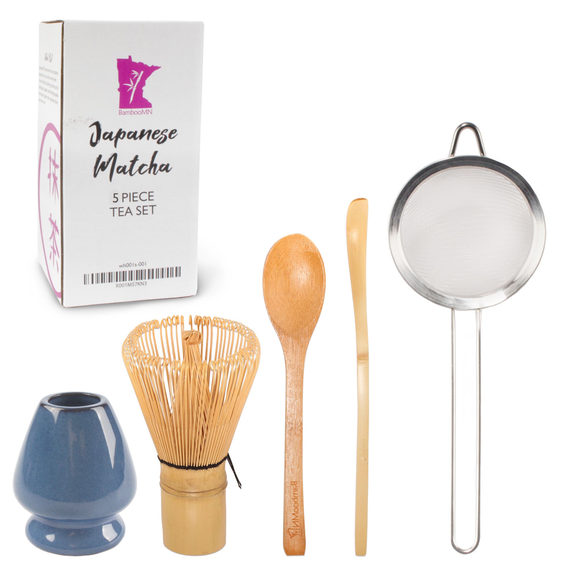 Bamboo Matcha Green Tea Whisk Set