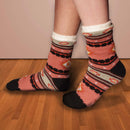 Men's double layered thermal soft cozy socks lifestyle