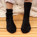 Black Men's Fuzzy Featherlight Socks come in vibrant shades of colors