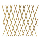 natural bamboo fences unfold different sizes