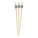 Pearl Bamboo Food Picks