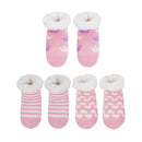 soft fuzzy baby socks with thermal lining