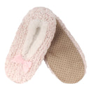 Women's Sequin Non-Slip Lined Furry Slippers: 1 Pair