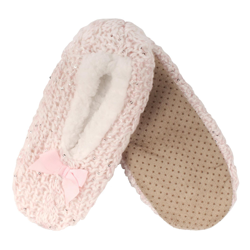 Women's Soft Warm Cozy Fuzzy Non-Slip Lined Furry Slippers Socks, 1 Pair