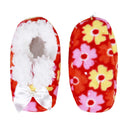 Infant Toddler Soft Furry Plush Cozy Fuzzy Booties Slippers, Single Pair