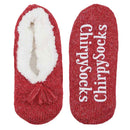 Women's Fancy Yarn Slippers: 1 Pair