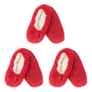 Women's Soft Touch Slippers: 3 Pairs