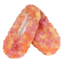 Women's Tie-Dye Fuzzy Slippers: Singles