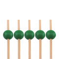 3.9" Bamboo Round Ball Skewer Picks